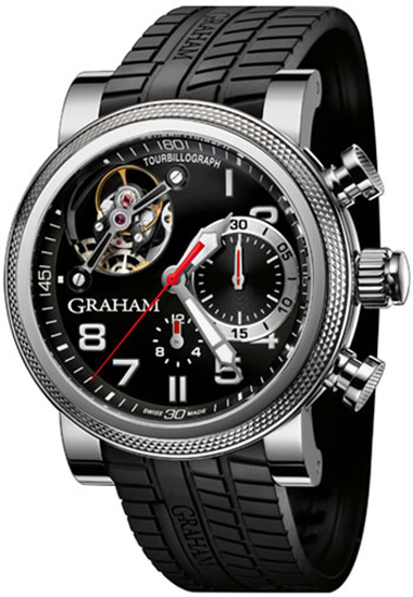 Graham Tourbillograph Trackmaster Mens watch 2TWTS.B05A - Click Image to Close